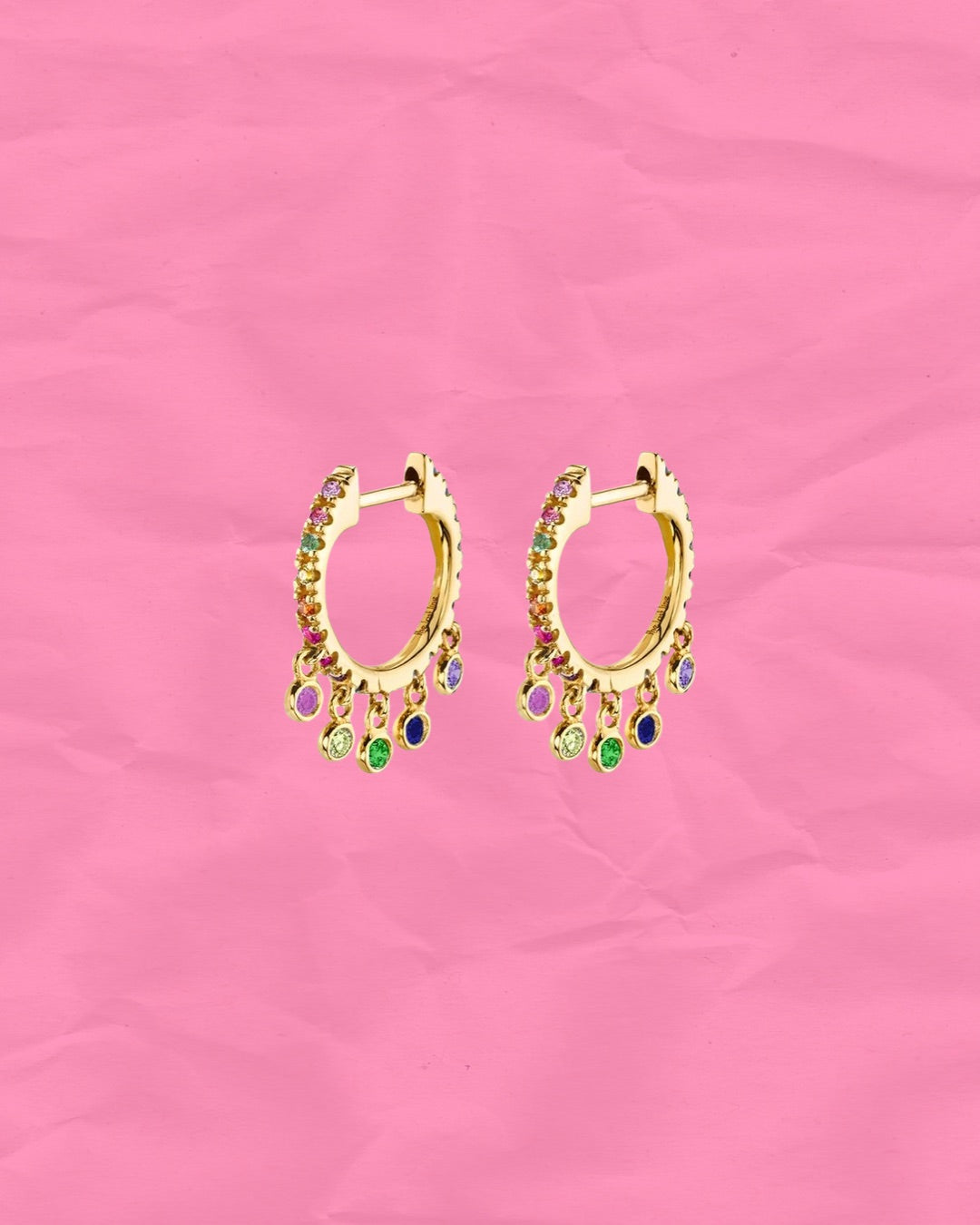 Burano Earrings Rainbow