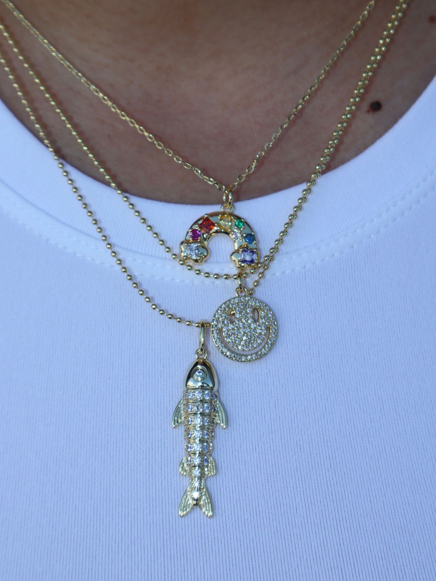Rainbow Mini Necklace