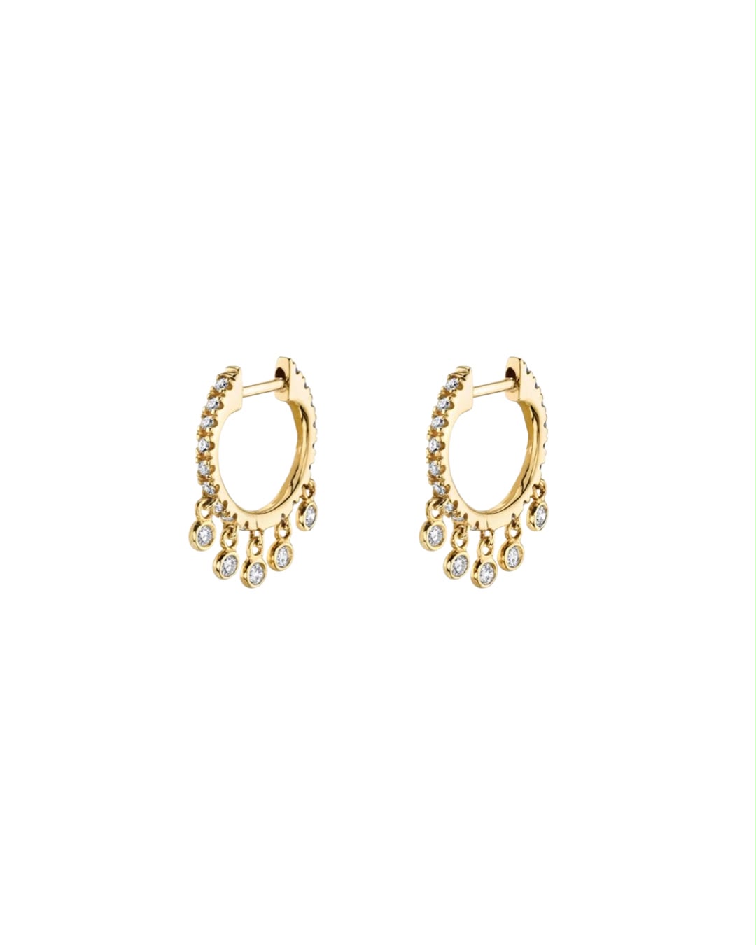 Burano Earrings Clear