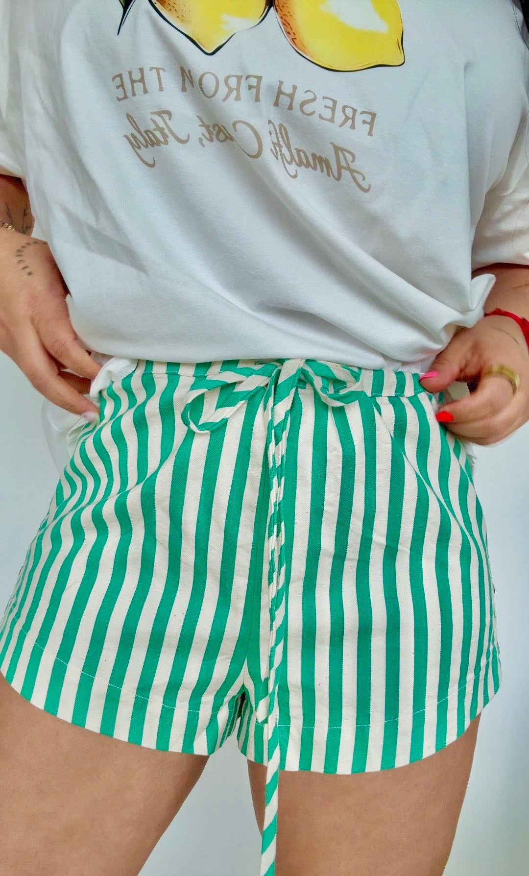 Striped Shorts