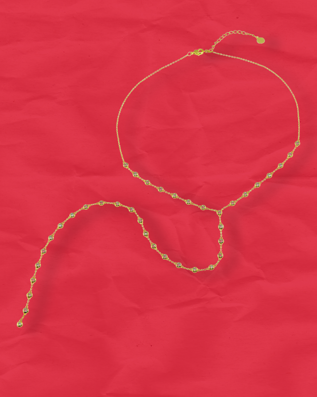 DIAMOND BEZEL LARIAT