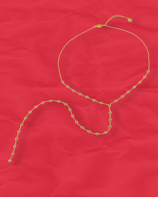 DIAMOND BEZEL LARIAT