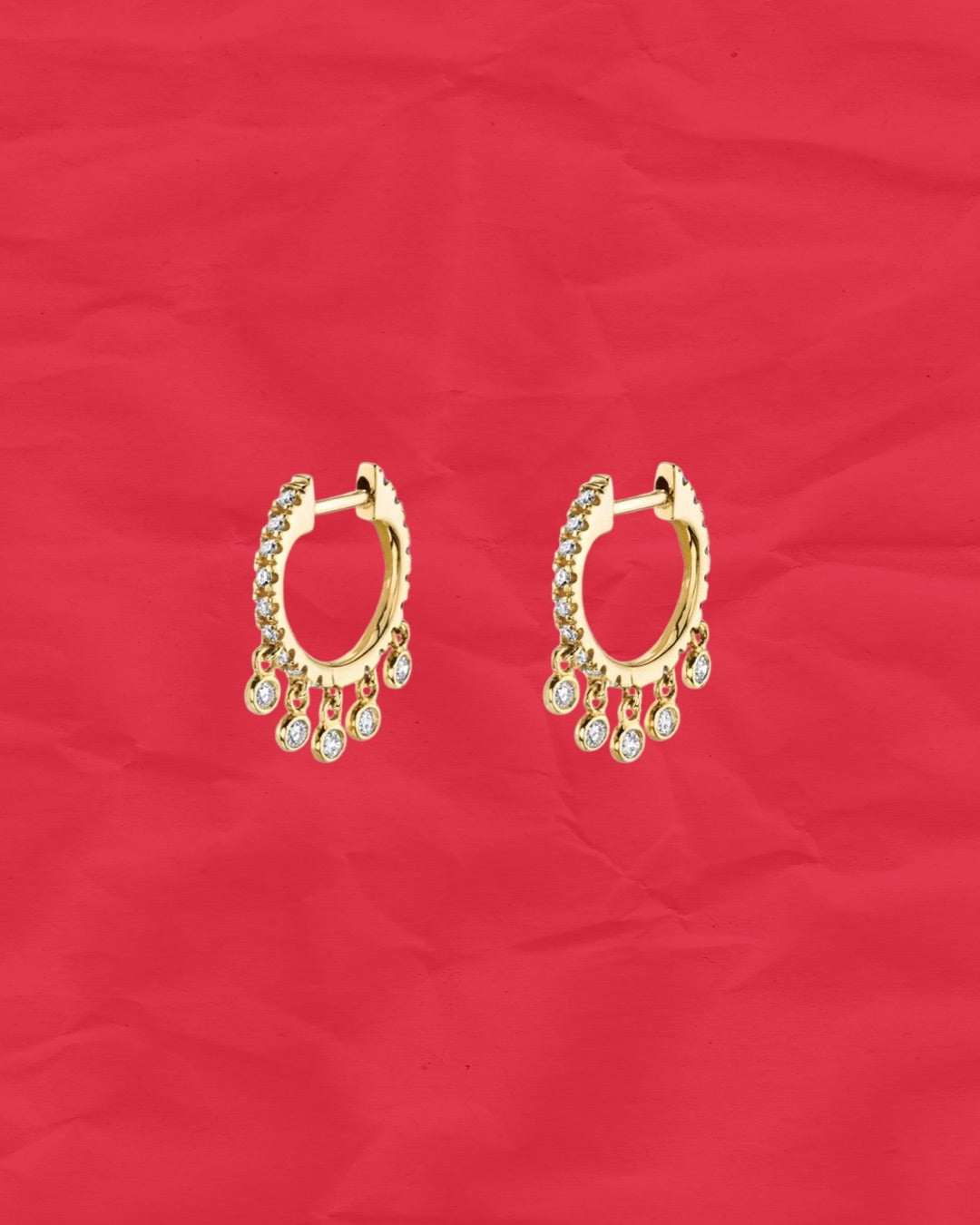 Burano Earrings Clear