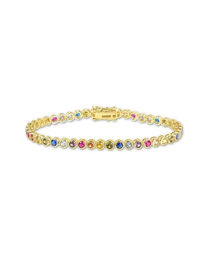 Tennis Bracelet Rainbow