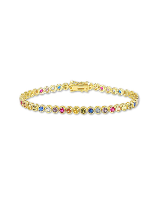 Tennis Bracelet Rainbow