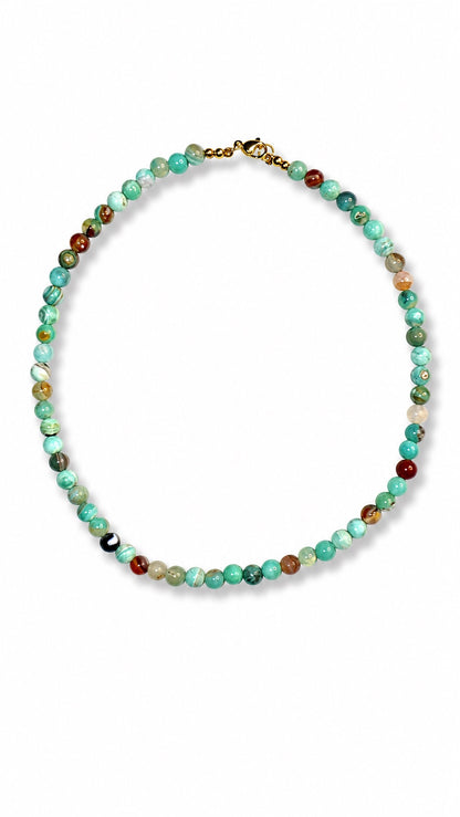 Turquoise Agate Necklace