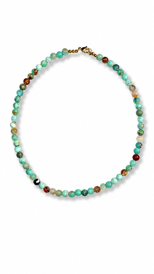Turquoise Agate Necklace
