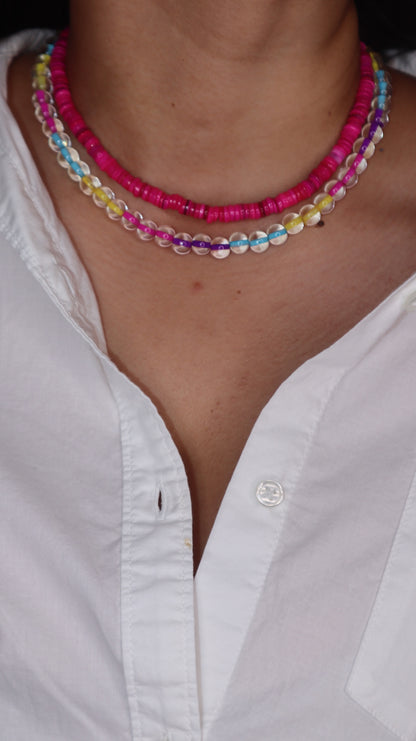 Magenta Necklace