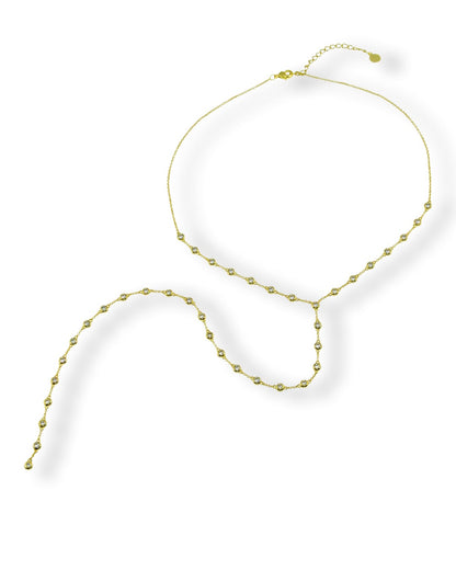 DIAMOND BEZEL LARIAT