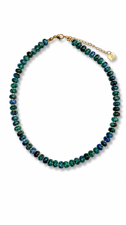 Deep Ocean Jade Necklace