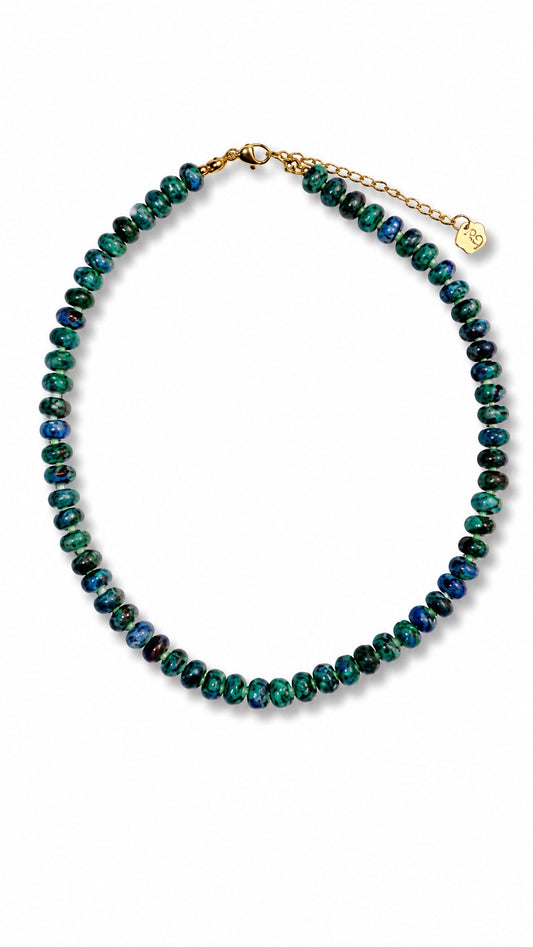 Deep Ocean Jade Necklace