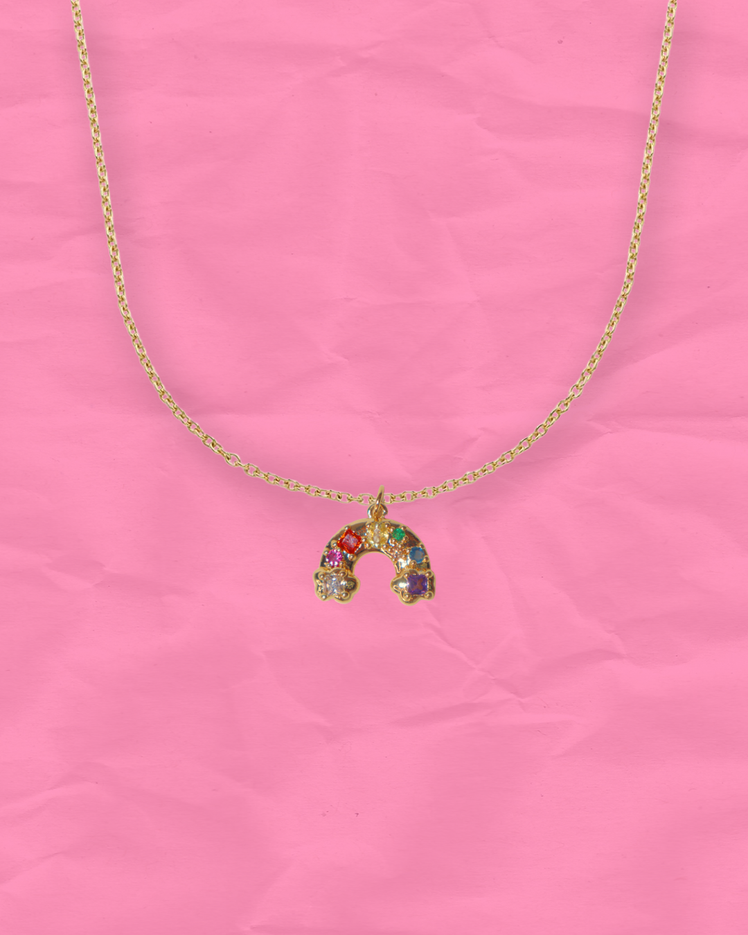 Rainbow Mini Necklace