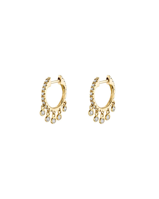 Burano Earrings Clear