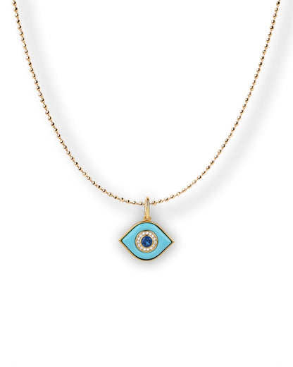 STONE EVIL EYE CHARM