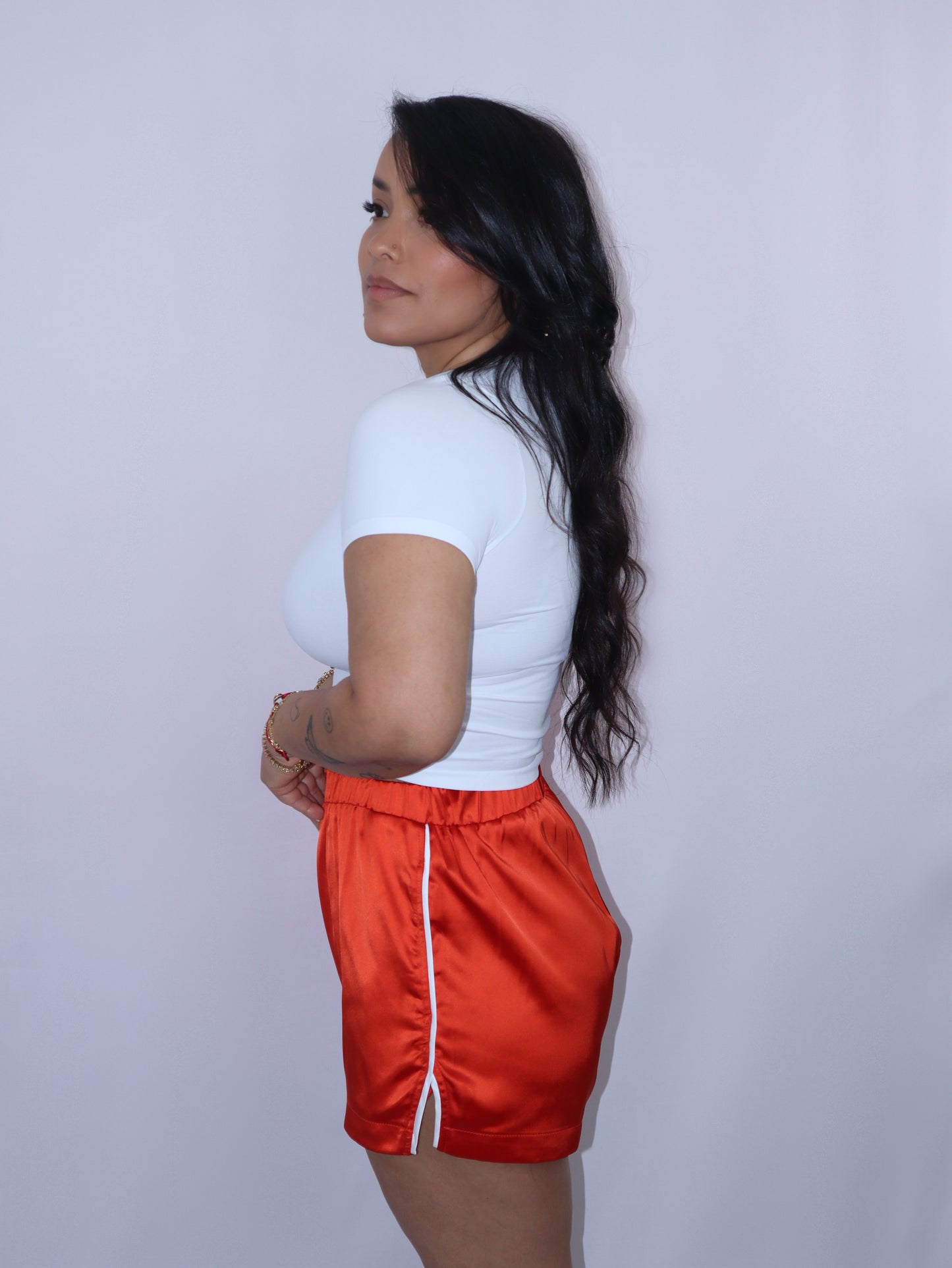 Cherry Luxe Satin