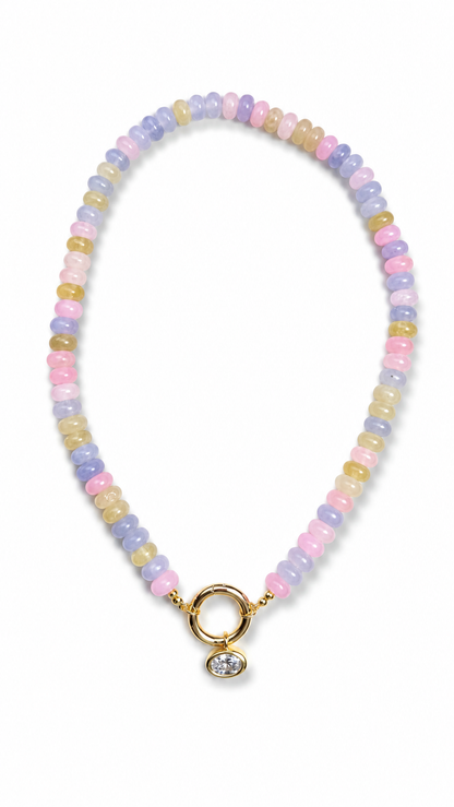 Pastel Jade Necklace